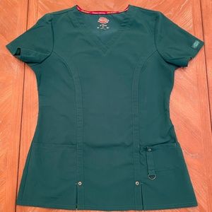 Dickies Women's V-Neck Solid Scrub Top